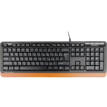 Клавиатура A4Tech Fstyler FK10 черный/оранжевый USB